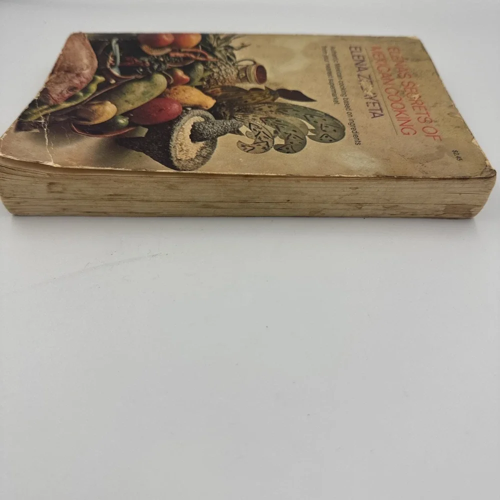 Elena's Secrets Of Mexican Cooking by‎ Elena Zelayeta 1958 Soft Cover Well Loved